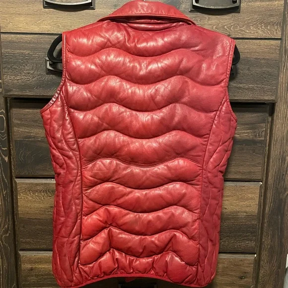 Scully Butter Leather Vest - Picture 2 of 6